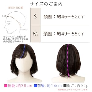 Amazon.co.jp: [ブライトララ] ウィッグ レディース 人毛 人毛