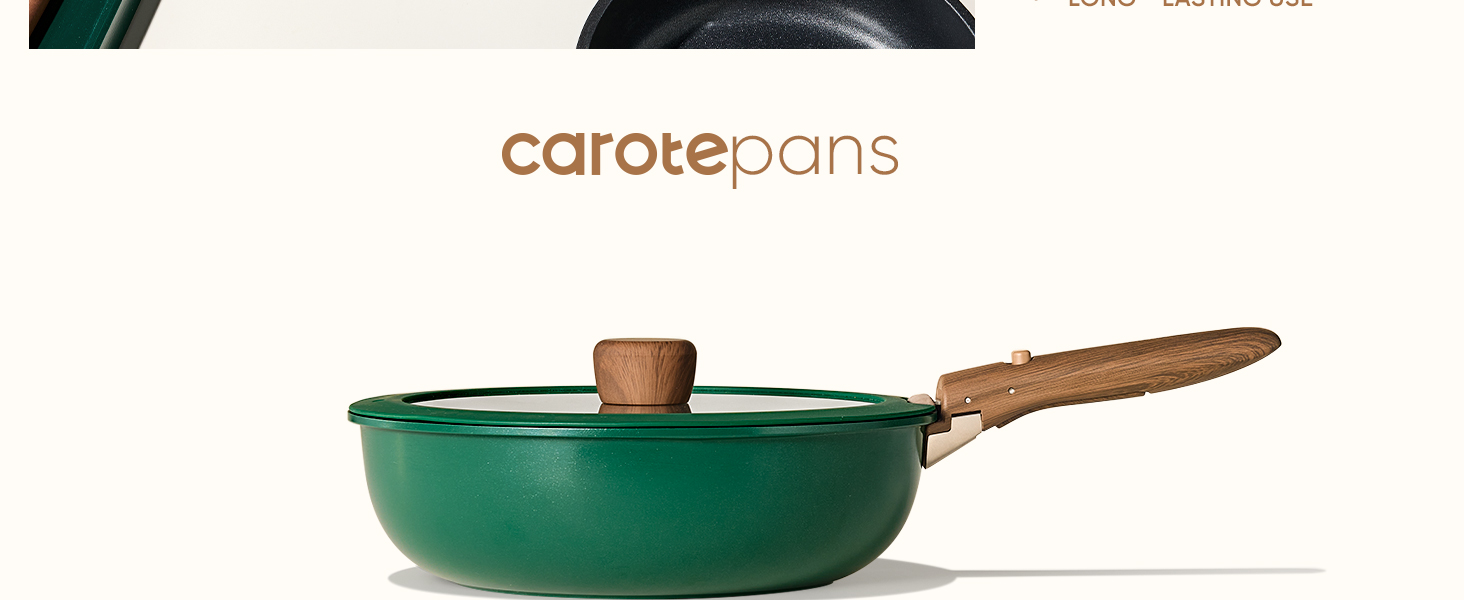 Nonstick Cookware Sets Detachable Handle