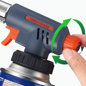 ガストーチは火力調節可能です