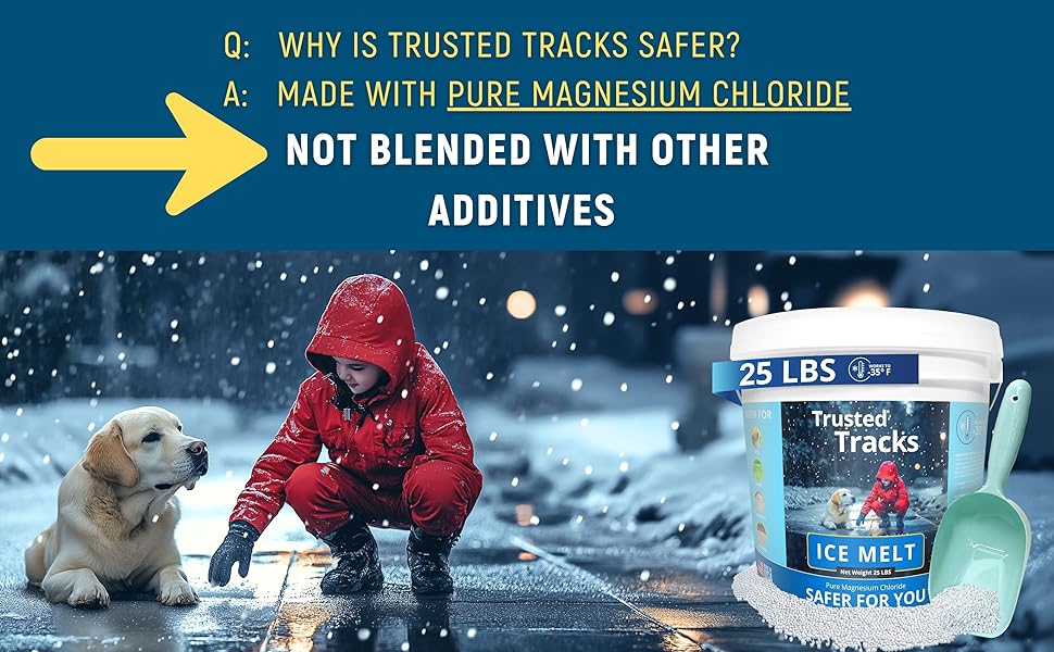 pet safe ice melt pure magnesium chloride