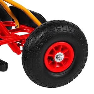 KETTLER Kettcar Retro I samochód na pedały z oponami