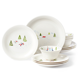 LENOX ディナープレート　4枚セット Autumn White Dinner Plates - Set of 4 – Lenox Corporation