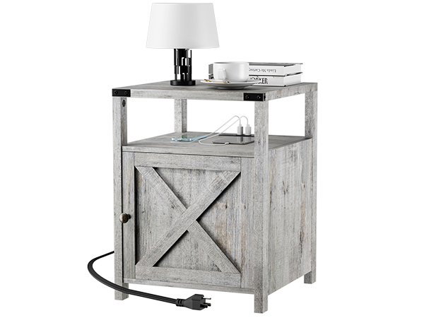 ストーブ/コンロ NEIGHBORHOOD - NEIGHBORHOOD NH . ODE / E-CASE Amazon.com: HOSEOKA Farmhouse Nightstand with Charging