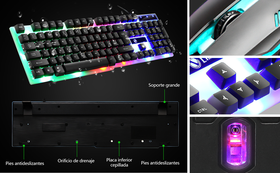 Teclado y Mouse Packs