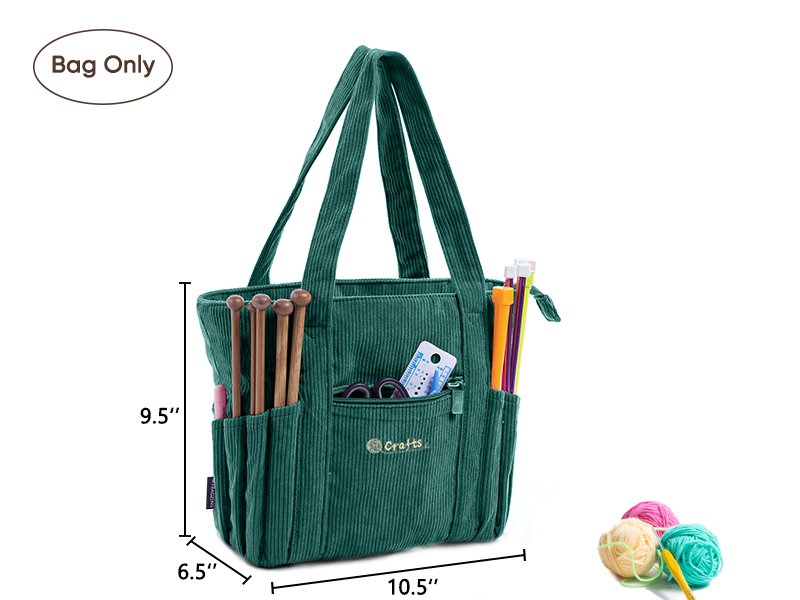 Corduroy Yarn Bag