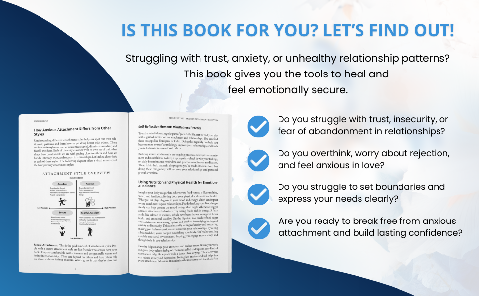 Shift from anxious attachment to secure confidence and emotional stability for lasting relationships