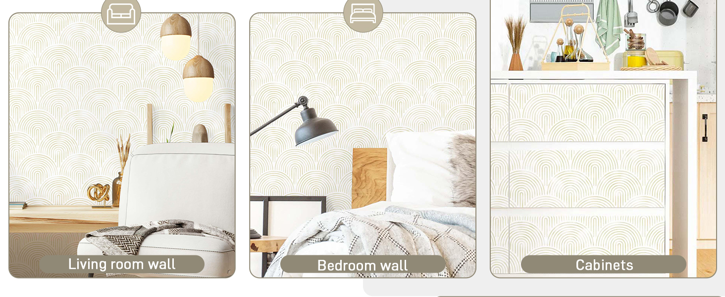 rental friendly wallpaper neutral contact paper peel and stick for cabinets