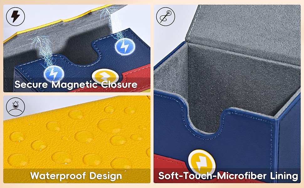 Infinity Guard 150+ Premium Card Deck Box for PTCG MTG TCG