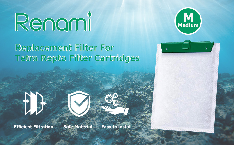 Renami 【Assembled】 Medium Filter Cartridge Replacement for