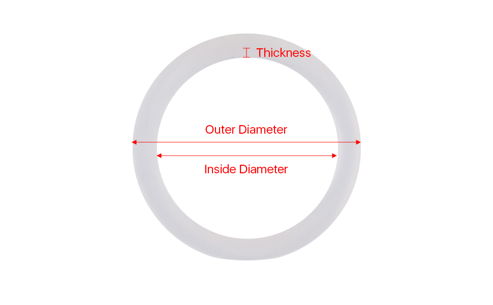 Cloudray Focus Lens for Engraver Cutter Silicone Washer for Lens Mirrors
