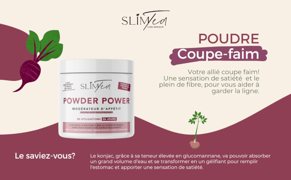 Poudre powder power, allié coupe-faim