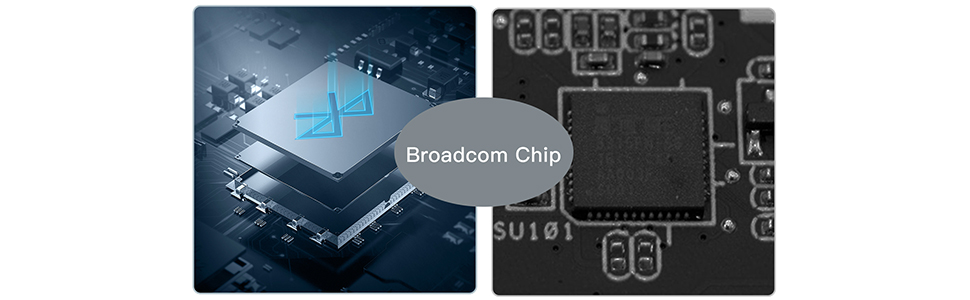 Our keyboard uses branded chips