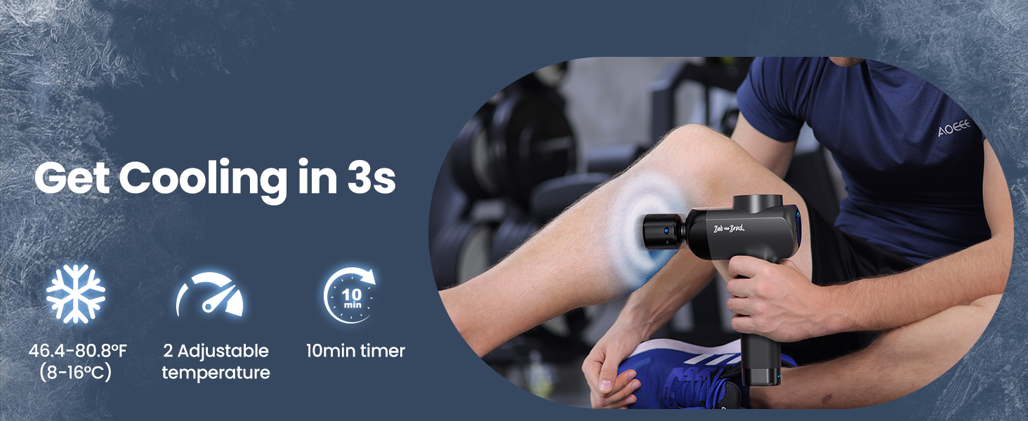 bob and brad massage gun with heat