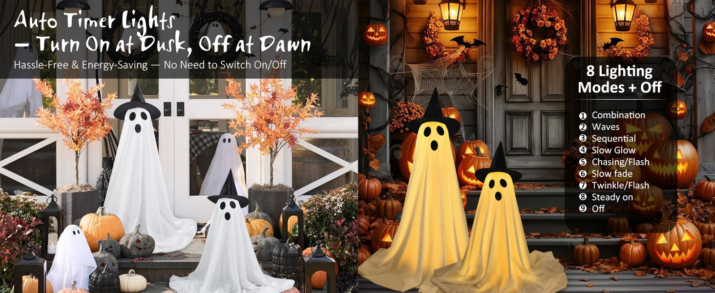 8 Lighting Modes + Off