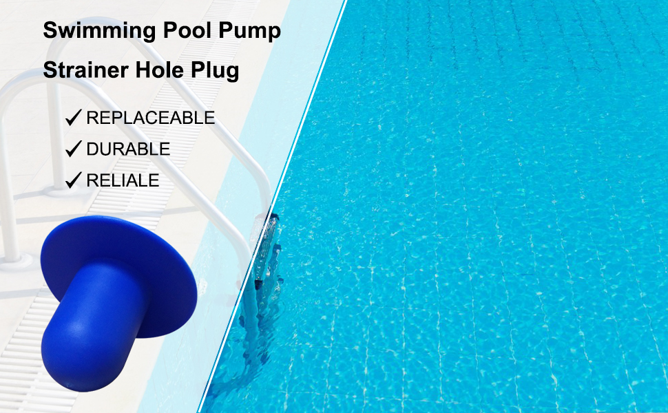 4 PCS Pool Pump Strainer Wall Plugs Replacement Parts for