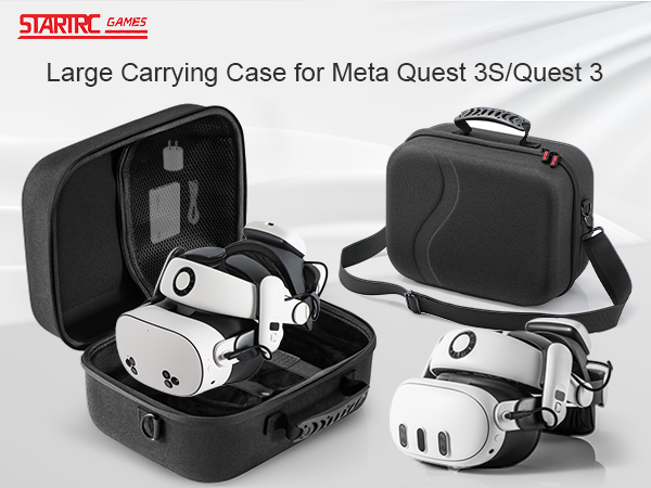 Amazon.com: Large Carrying Case for Meta Quest 3/Quest 3S