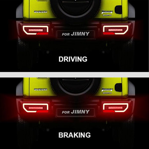 【残り1個】ジムニーJB64 JB74 LEDテールランプ スモーク 反射板内蔵 JB64ジムニー/JB74 ジムニーシエラ用 フルLEDテールランプ
