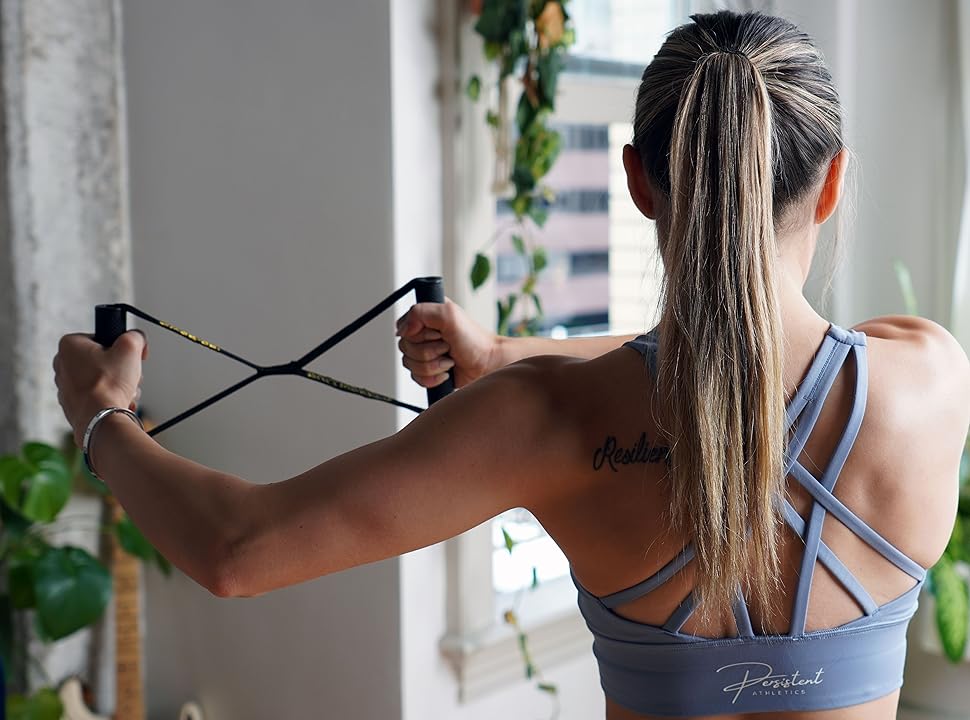 Yoga and Isometric Exercise Strap total body fitness