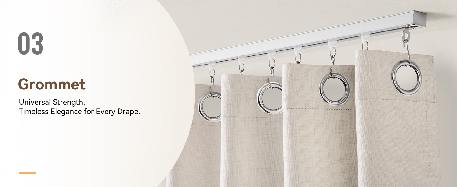 Suitable for various curtains