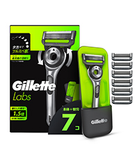 Gillette 安全剃刀 ケース付き Amazon.co.jp: Gillette ジレット 髭剃り 本体 替刃 7個 ケース付