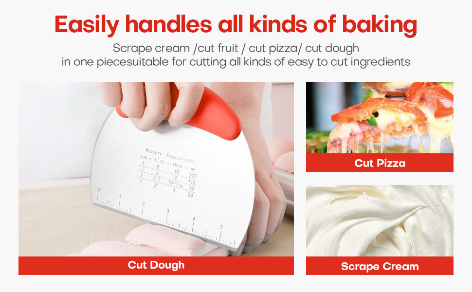 Pastry Cutter and Dough Blender Stainless Steel Pastry