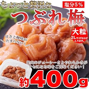 お得　南高梅 はちみつ梅 900グラム×5. 北海道産はちみつ入り はちみつ梅 900g 塩分4％ 紀州梅干し