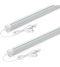 CNSUNWAY 2FT LED Shop Light, 20W 3000LM, 5000K Daylight T8