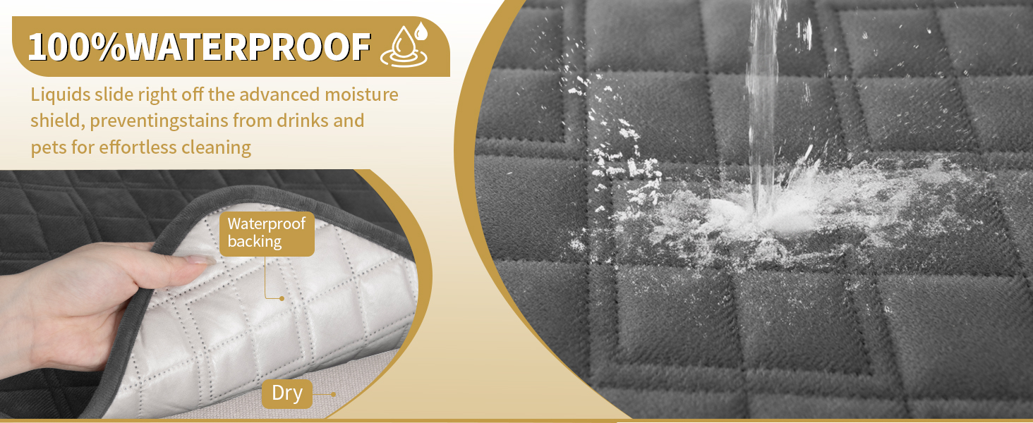 Amazon.com: Arfntevss Waterproof Sectional Couch Covers L Shape