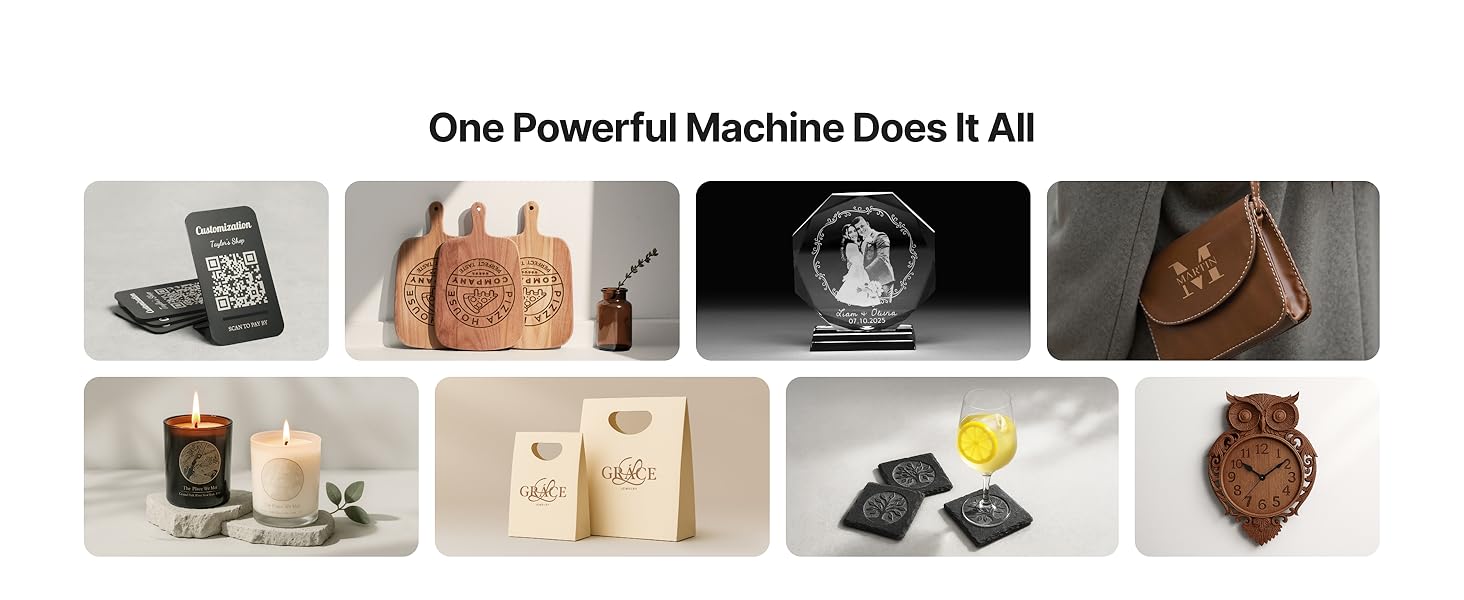 One Powerful Machine Does It All, 40W Diode Laser