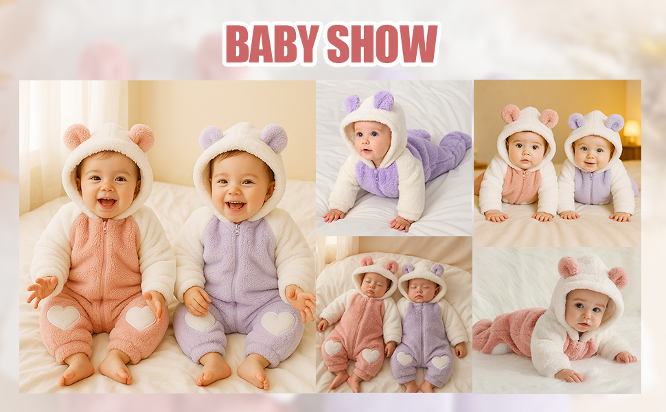 Newborn Baby Girl Bear Outfit