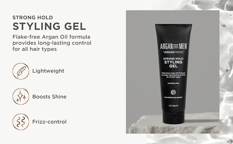 Argan Magic Strong Hold Styling Gel