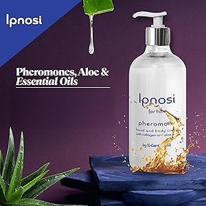 Pheromone body cream, moisturizer men, long-lasting fragrance lotion, Seductive for him, attraction