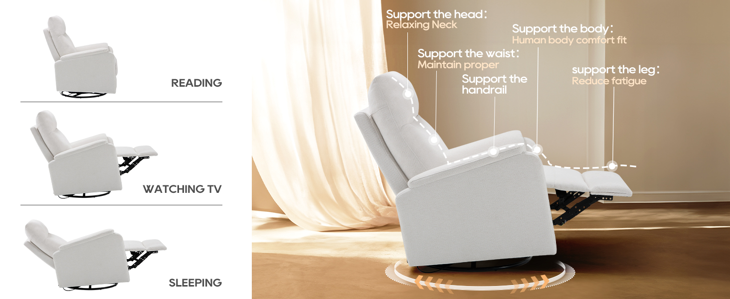 swivel rocker recliner