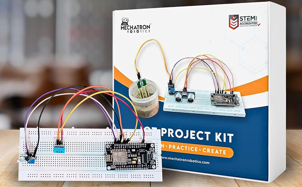 Mechatron Robotics IOT Project Kit (20+ Projects), Get 1 Free Online