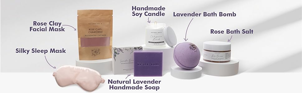 handmade spa gift set