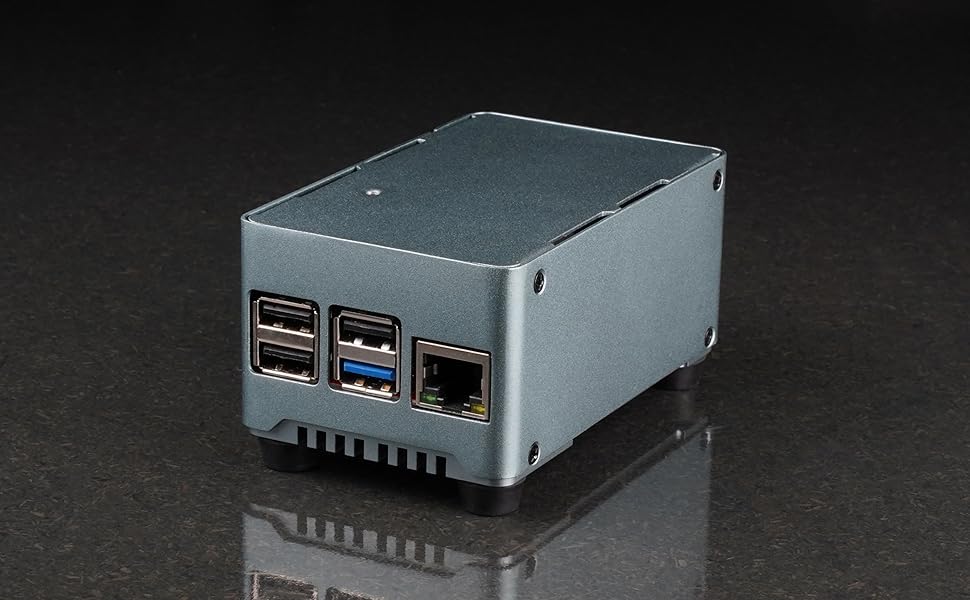 KKSB ROCK Pi X Case Builtin Heatsink for ROCK Pi X Aluminium