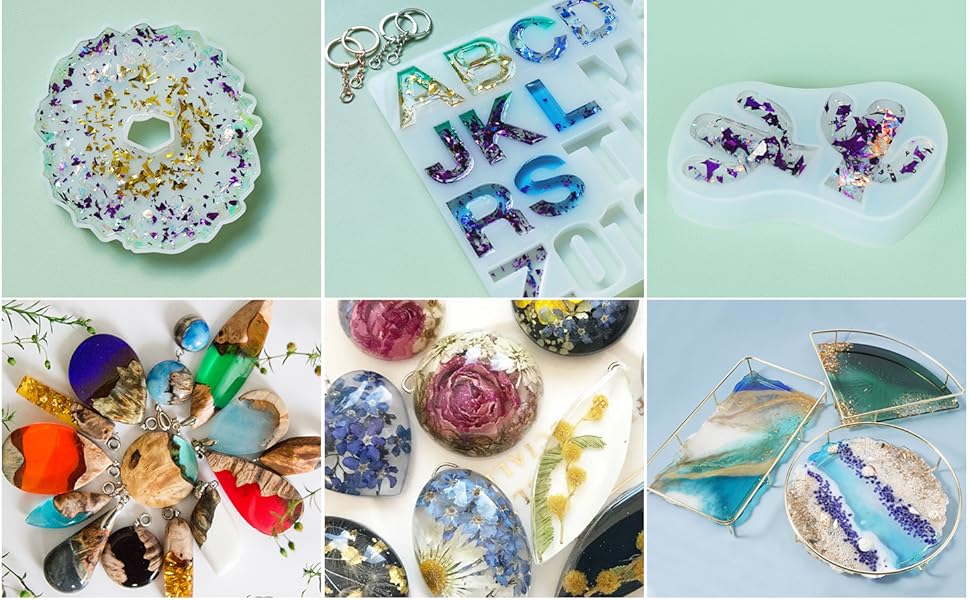 Epoxy Resin Kits for Beginners,250ml/8.82oz Resin Accessories with