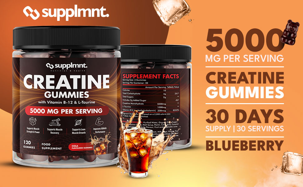creatine gummies 5000mg cola