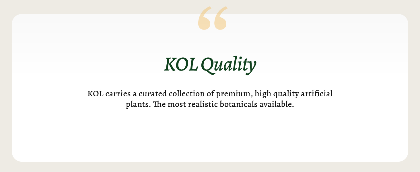 KOL Artificial Snake Plant