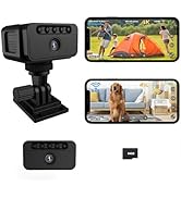 Spy Camera, 3 Modes: WiFi/AP Hotspot/No WiFi, Bextgoo 4K Hidden Camera, Built-in 64GB Memory Card...