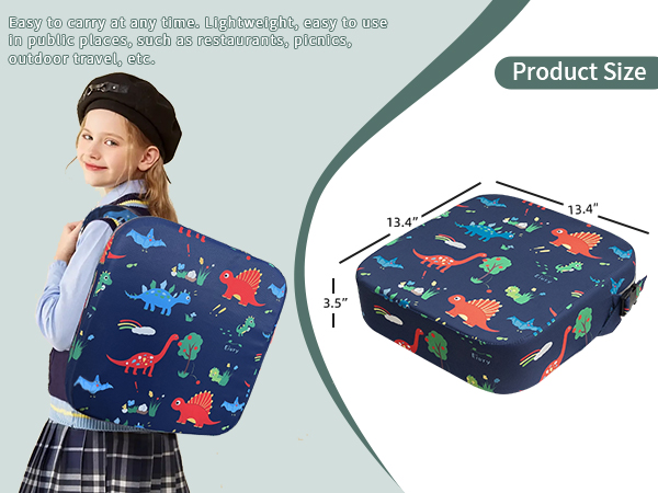 Dinosaur booster seat