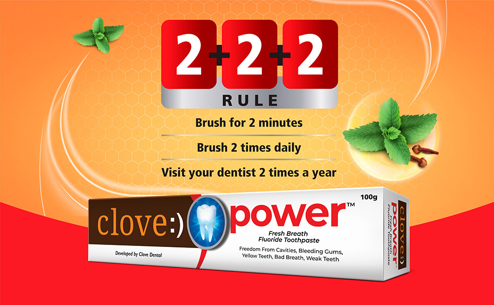 Buy Clove Power Toothpaste Prevents cavities, tooth decay, and bad