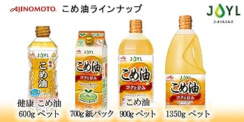 米油 AJINOMOTO こめ油」 700gスマートグリーンパック | J-オイル