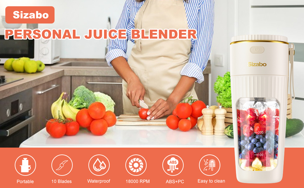 Portable Blender For Smoothies COKUNST Portable Blender Small