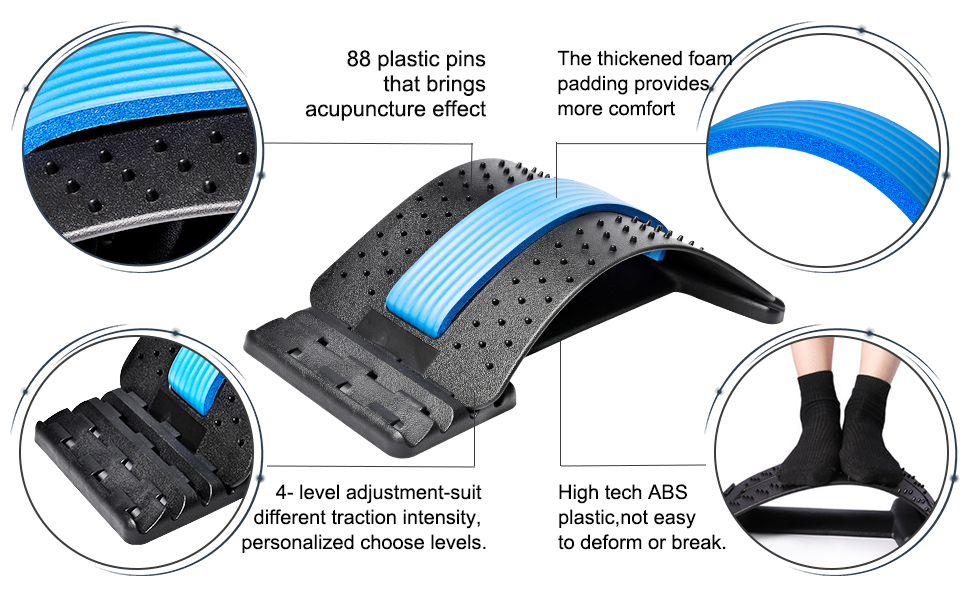 Back Cracker, (4 Level) Back Cracking Device, Back