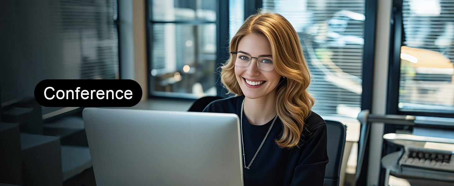 smart bluetooth glasses for men & women, suitable for conference