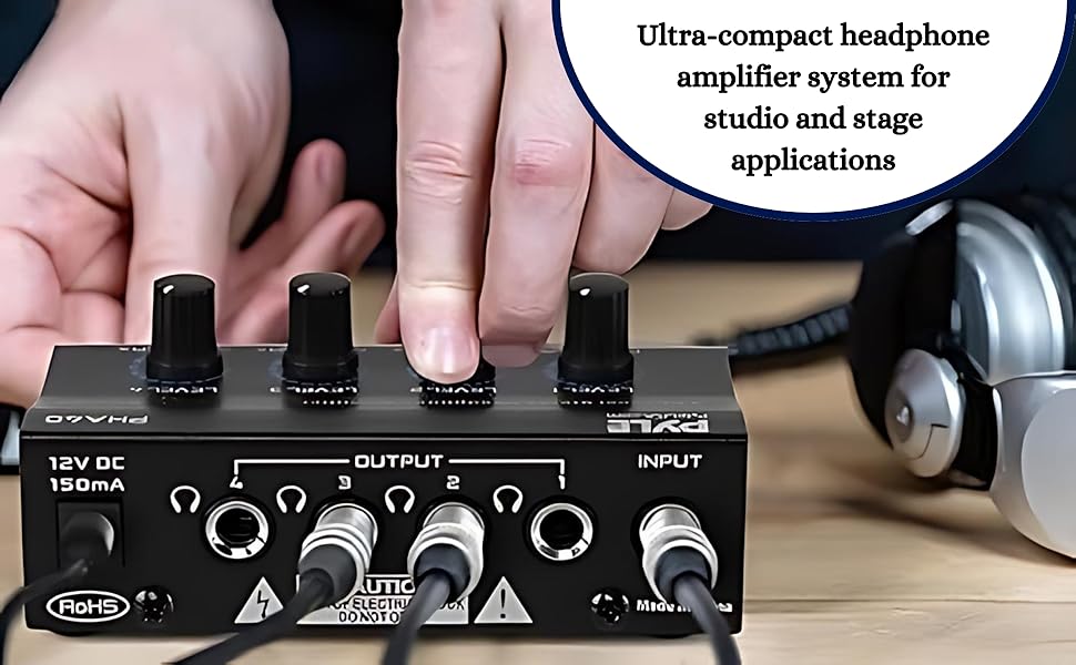 HAYDEN Headphone Amplifier 4 Channel SPN-REESC