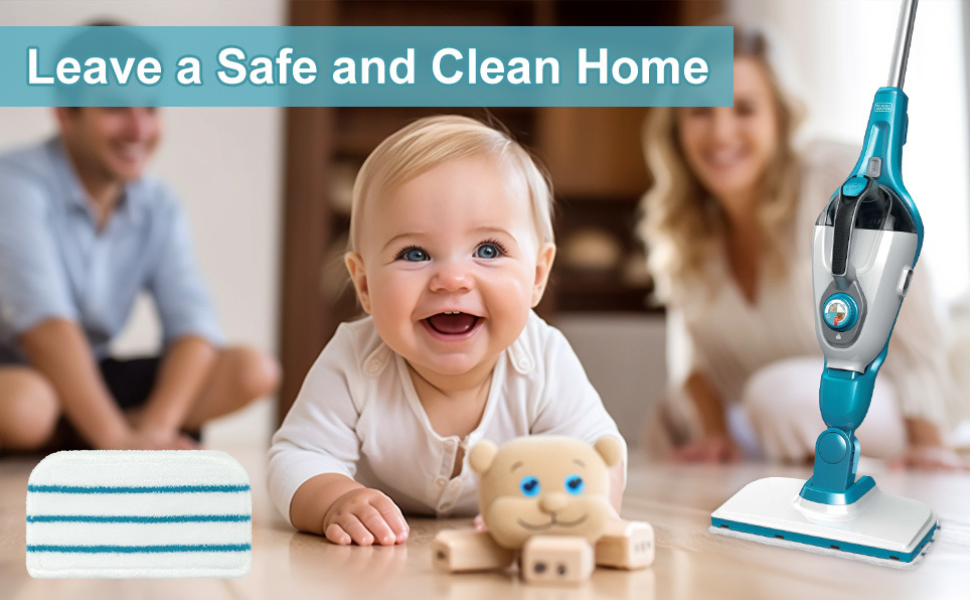 Utiz 4 Pack Microfibre Cleaner Pads FSM Type Washable For Black