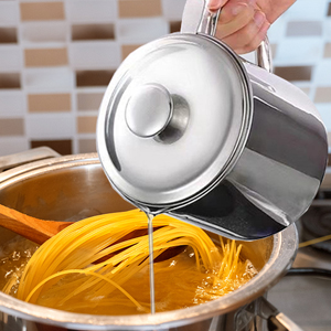 Recipiente de graxa de bacon