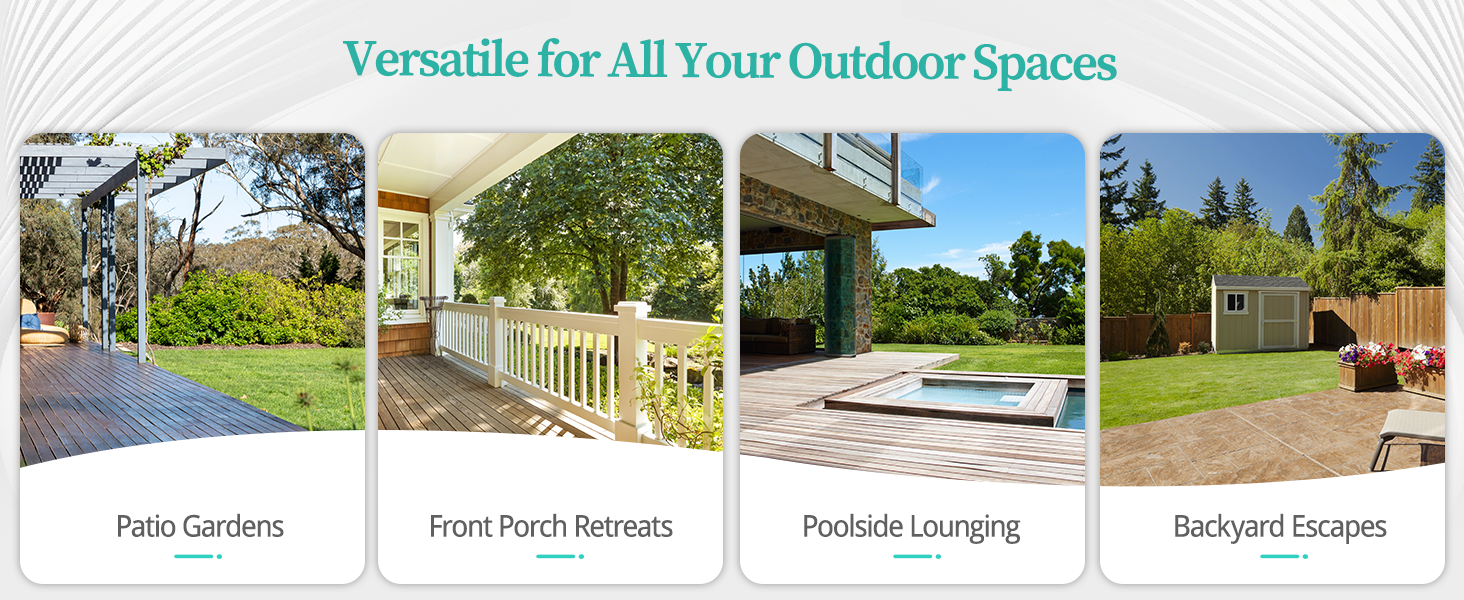 swivel outdoor chairs
